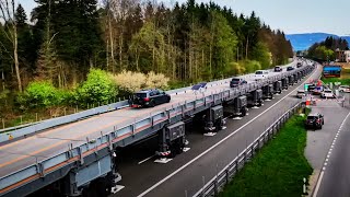 Mobile Construction Site Bridge