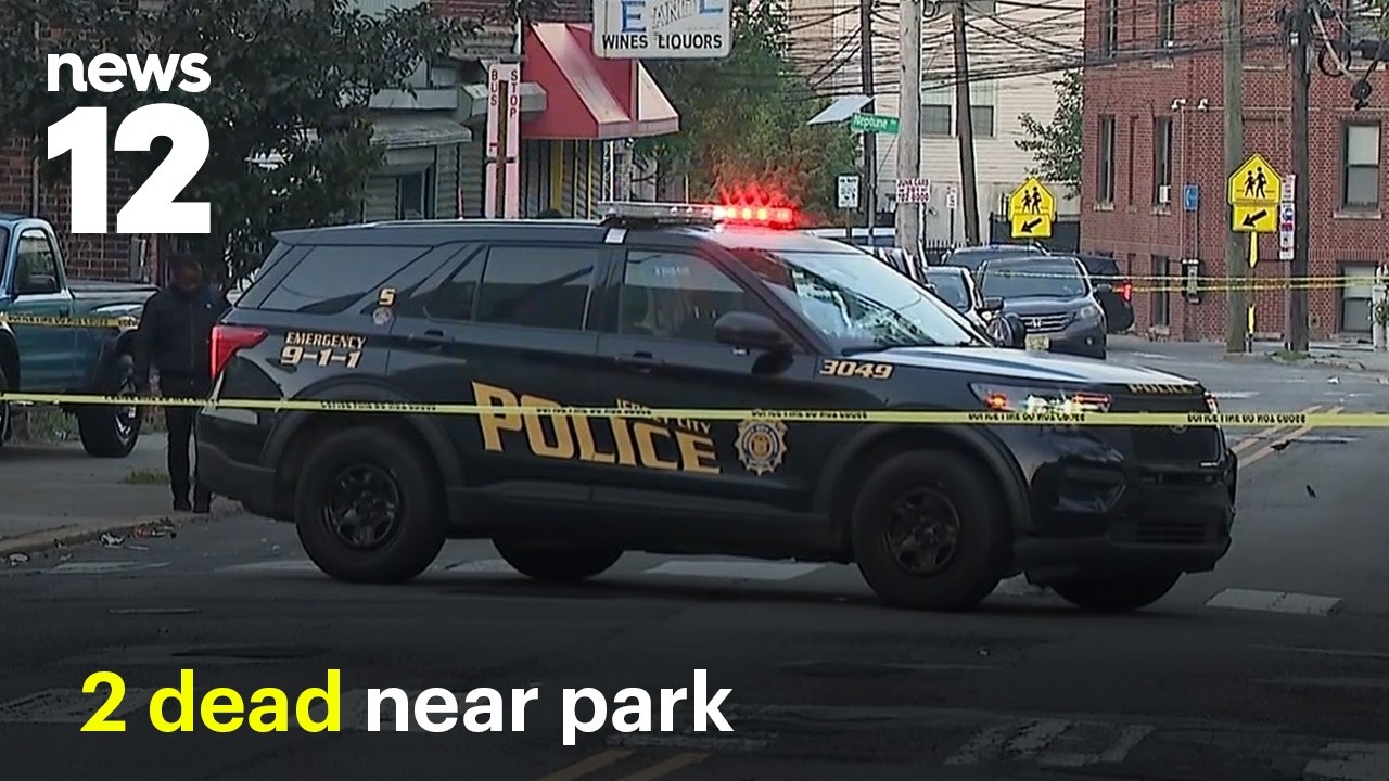 2 killed in early morning double shooting near Jersey City park - YouTube
