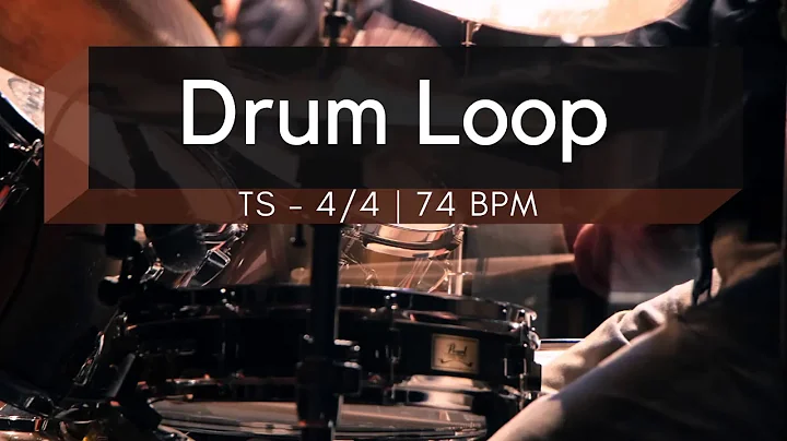 Drum Loop |  74 BPM | TS - 4/4 | FREE MIDI