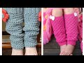 جوارب الكاحل كروشيه كروشية جوارب بدون اصابع Legs Socks Leg Warmers Crochet