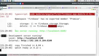 39  Mastering Ionic 3 firebase Image