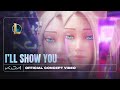 Kda  ill show you ft twice bekuh boom annika wells clip concept officiel  avec ahri