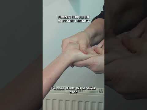 Why Massage The Hands and Arms For Frozen Shoulder?