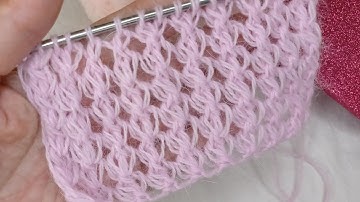 УДИВИТЕЛЬНО просто. Ажурный узор спицами
