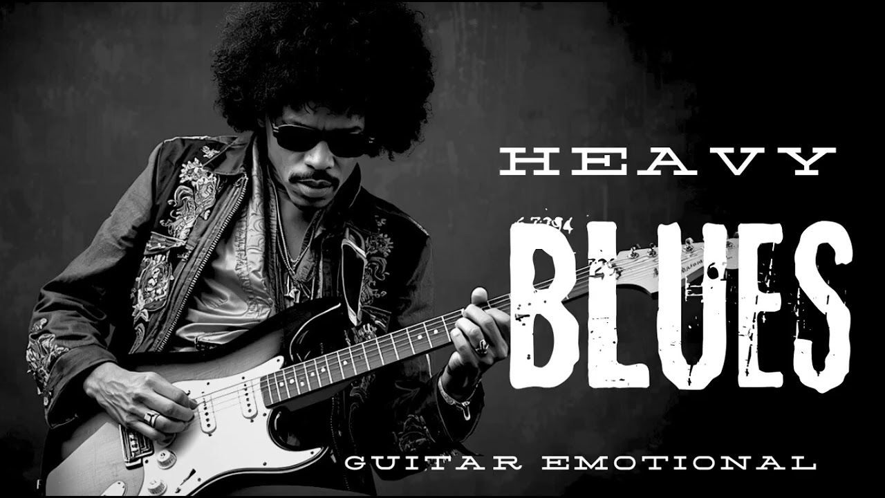 Midnight Whiskey Blues, Rock Heavy Blues Guitar Emotional