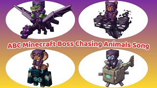 ABC Animal Sounds 🐾 Minecraft Animals Chased by Bosses | Learn Alphabet A–Z | Neigh Neigh TV screenshot 5