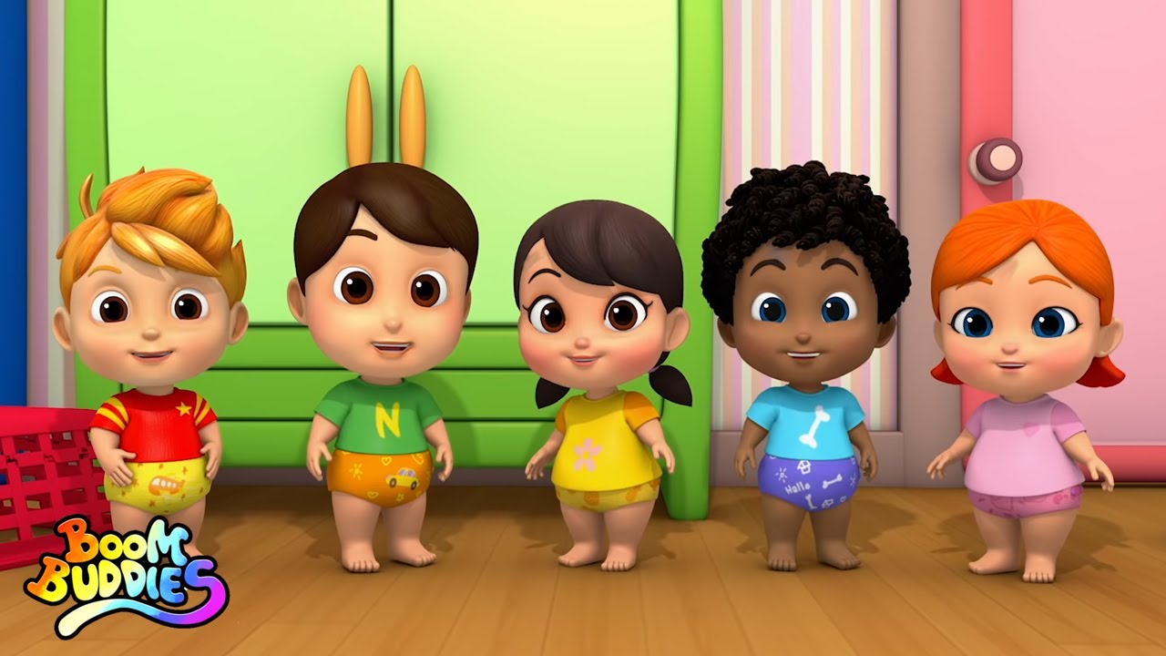 Cinco bebezinhos, Canção infantil, Musica para bebes