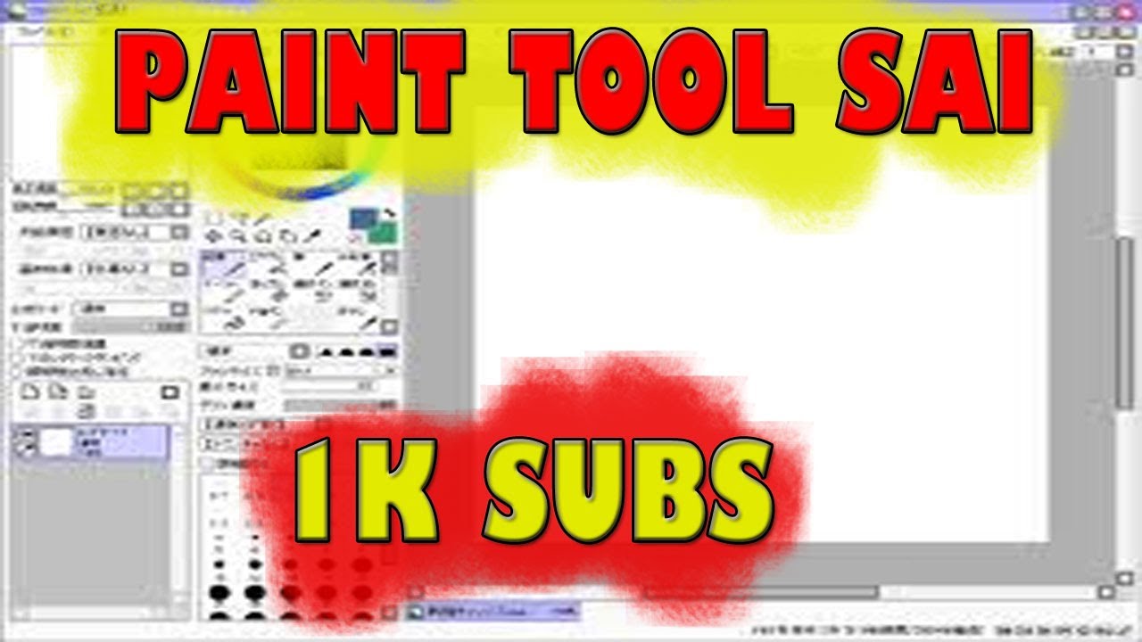 Como Dibujar y Colorear en Paint Tool Sai - ESPECIAL 1.000 SUBS