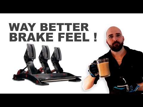 Fanatec ClubSport Pedals V3 - The Best Way To Set The Brake Up !