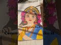 radha rani drawing part 3 #radharani #drawing #painting #subscribe my channel #like #share #flute