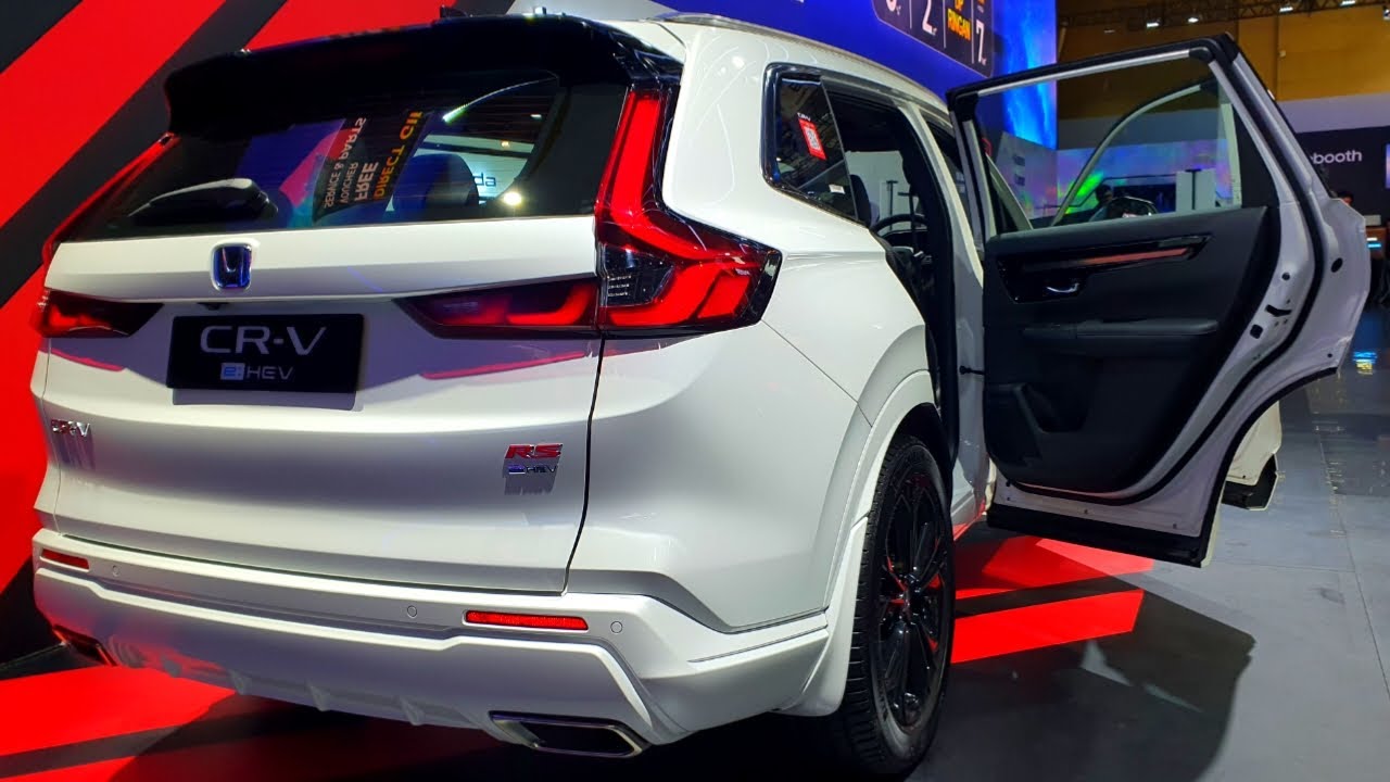 New 2025 Honda CR-V RS e:HEV (Platinum White Pearl) - Awesome Compact Family SUV!