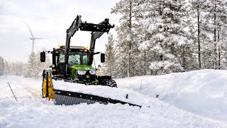 60 cm (24 Inches) of Snow – Post-Storm Plowing