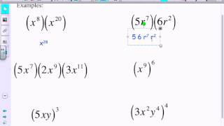 Algebra 9-3 lesson