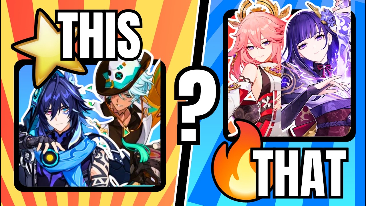 THIS or THAT - 50 HARDEST *SHIP* QUESTIONS 🔥[Genshin Impact Game]