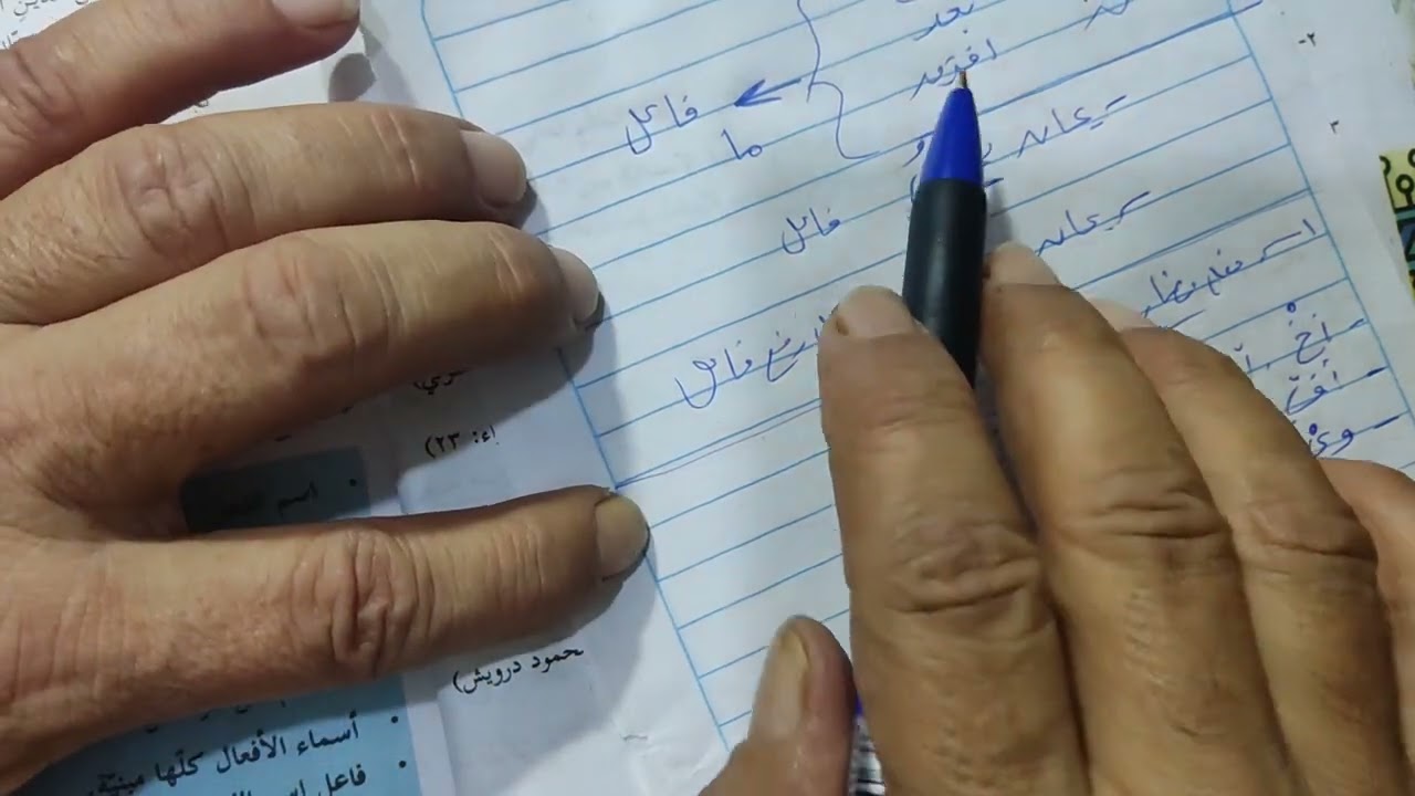 الصف الثاني عشر( توجيهي)أدبي، علمي، شرعي||شرح مبسط لدرس اسم الفعل مع حل التدريبات