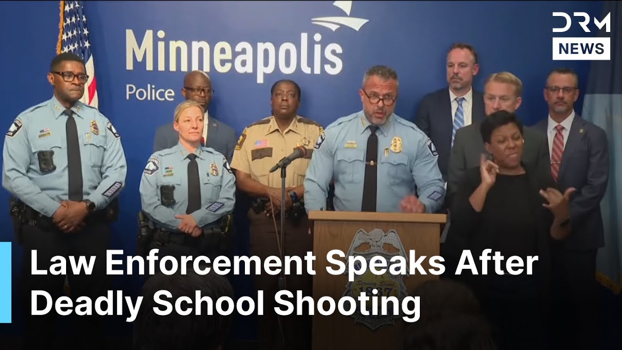 FULL PRESSER: Minneapolis Law Enforcement Speaks About Fatal School ...