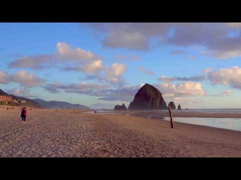 Video: Cannon Beach, Oregonin Matkaopas