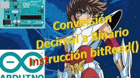 Arduino conversión decimal a binario DISPLAY 7 SEGMENTOS Jorge APC