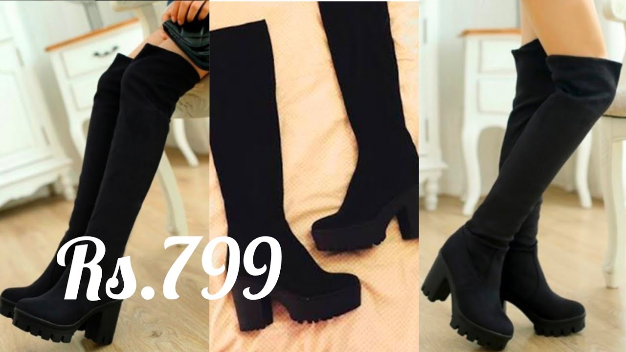 THIGH HIGH BOOTS | STREET STYLE STORE | BY RASHI BISANDRE