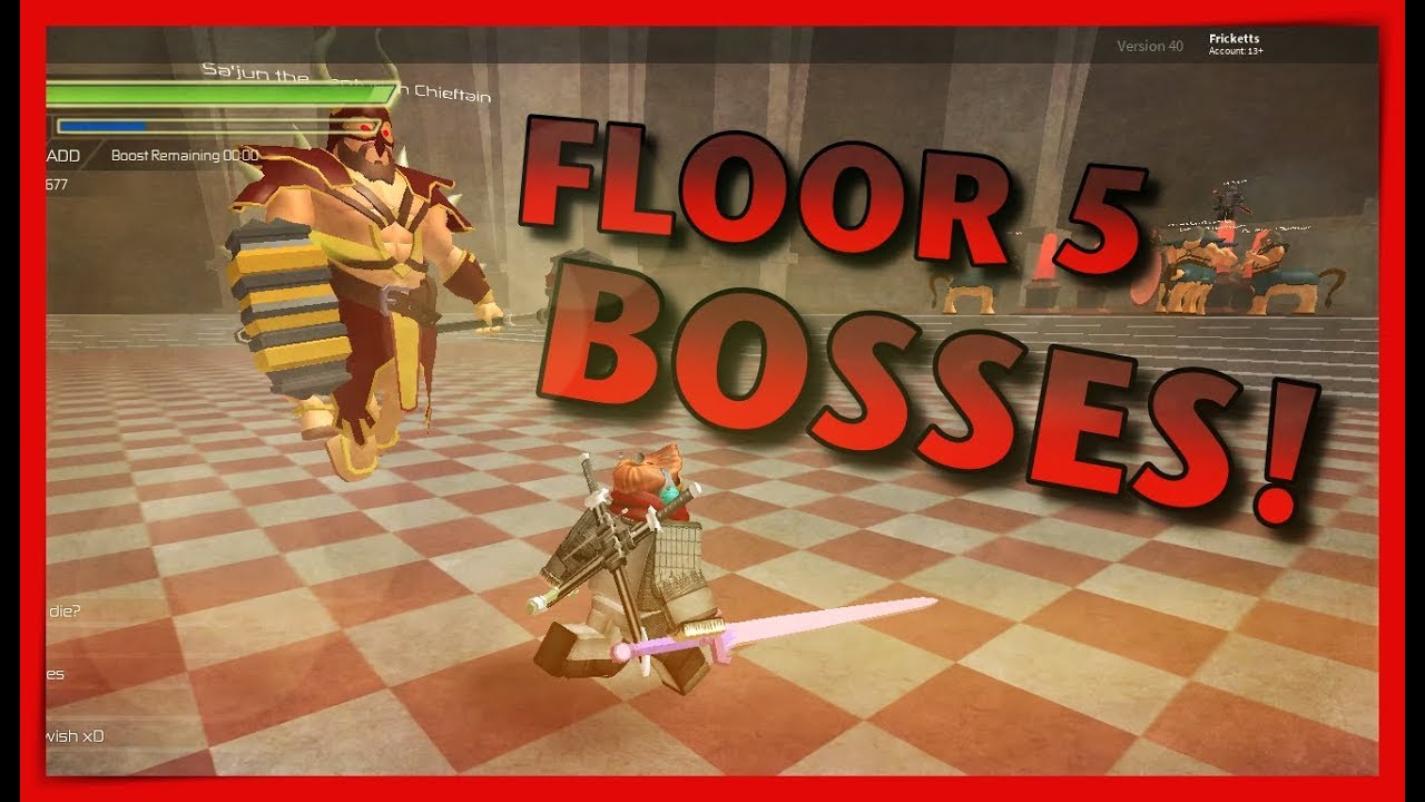 Floor 5 Guide To Main Mini Boss Roblox Swordburst 2 Youtube - roblox swordburst 2 wiki floor 11