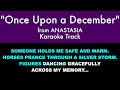 "Once Upon a December" from Anastasia - Karaoke Track with Lyrics on Screen