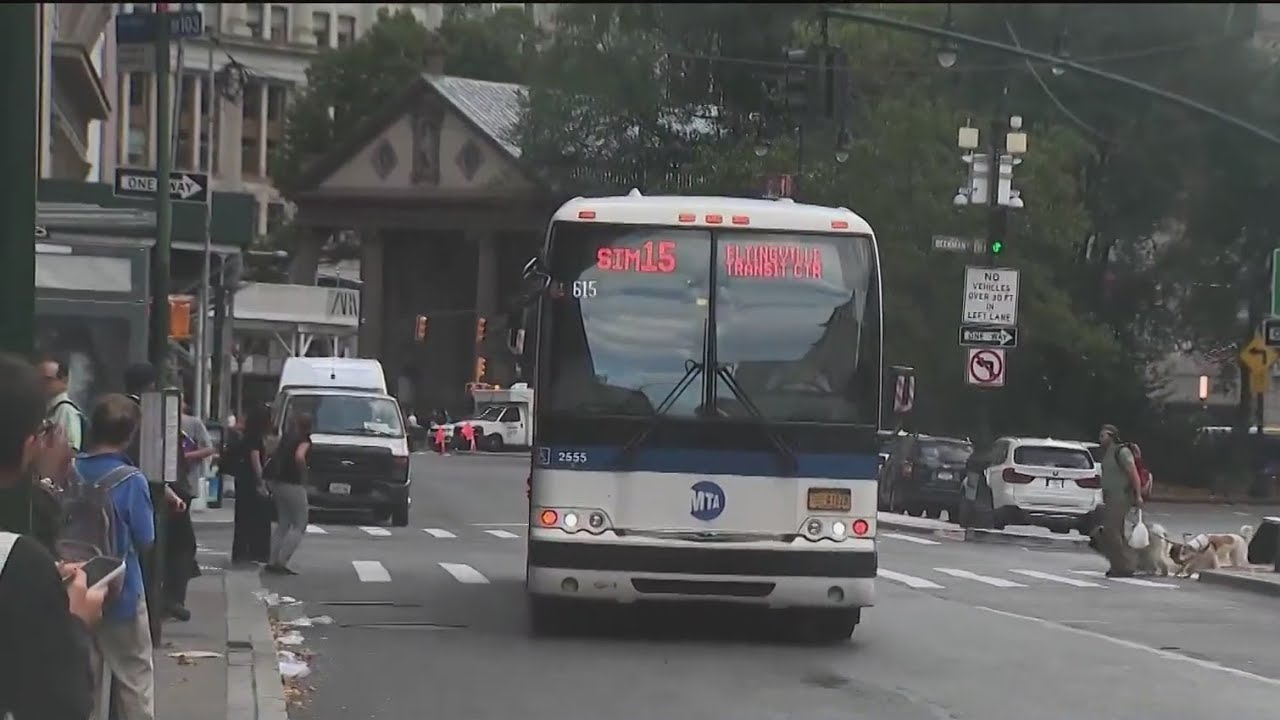 Grades issued for bus routes in NYC 