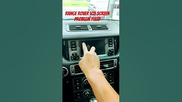 #rangerover #l322 #lcdscreen #landrover #logo #landroverlogo #stuckscreen #fixed #fiberoptics