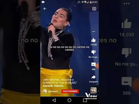 el momento epico en el que no le dejaron cantar a cunno en directo😂😂😂.#sorts #viral #humor