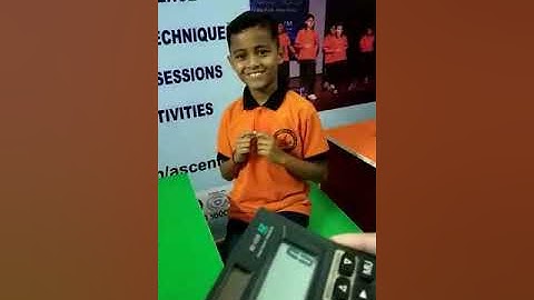 Multiplication Abacus demo by Medhansh Bhandari, 2 x 1digit #Demo Video262 #visualisation method !