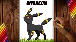 How To Draw Pokemon Umbreon