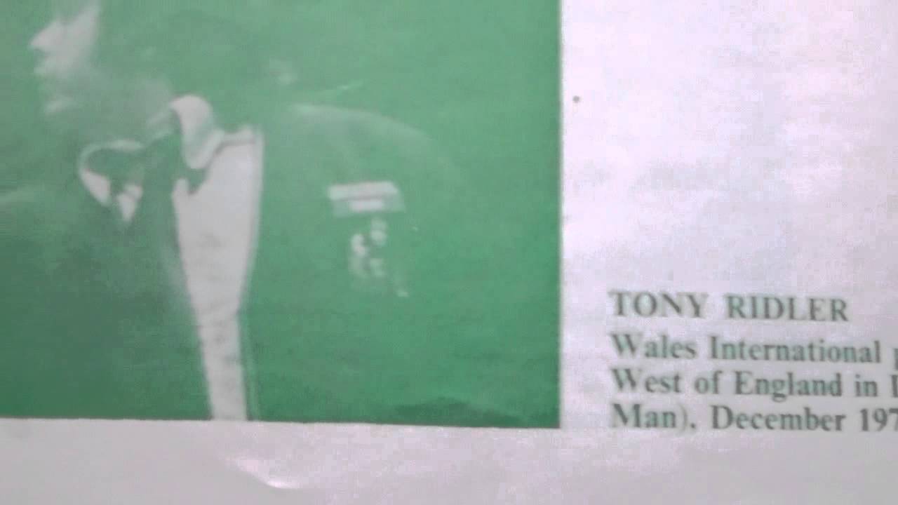 Tony Ridgers R-I-P,, Tony Ridler,,,,-1/1 - YouTube