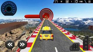 Mega Ramps Taxi Driver Stunt Ultimate Race | Android Gameplay | Friction Games screenshot 5