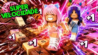 GASTEI TODOS meus ROBUX para GANHAR VELOCIDADE no TECLADO DOCE - Roblox