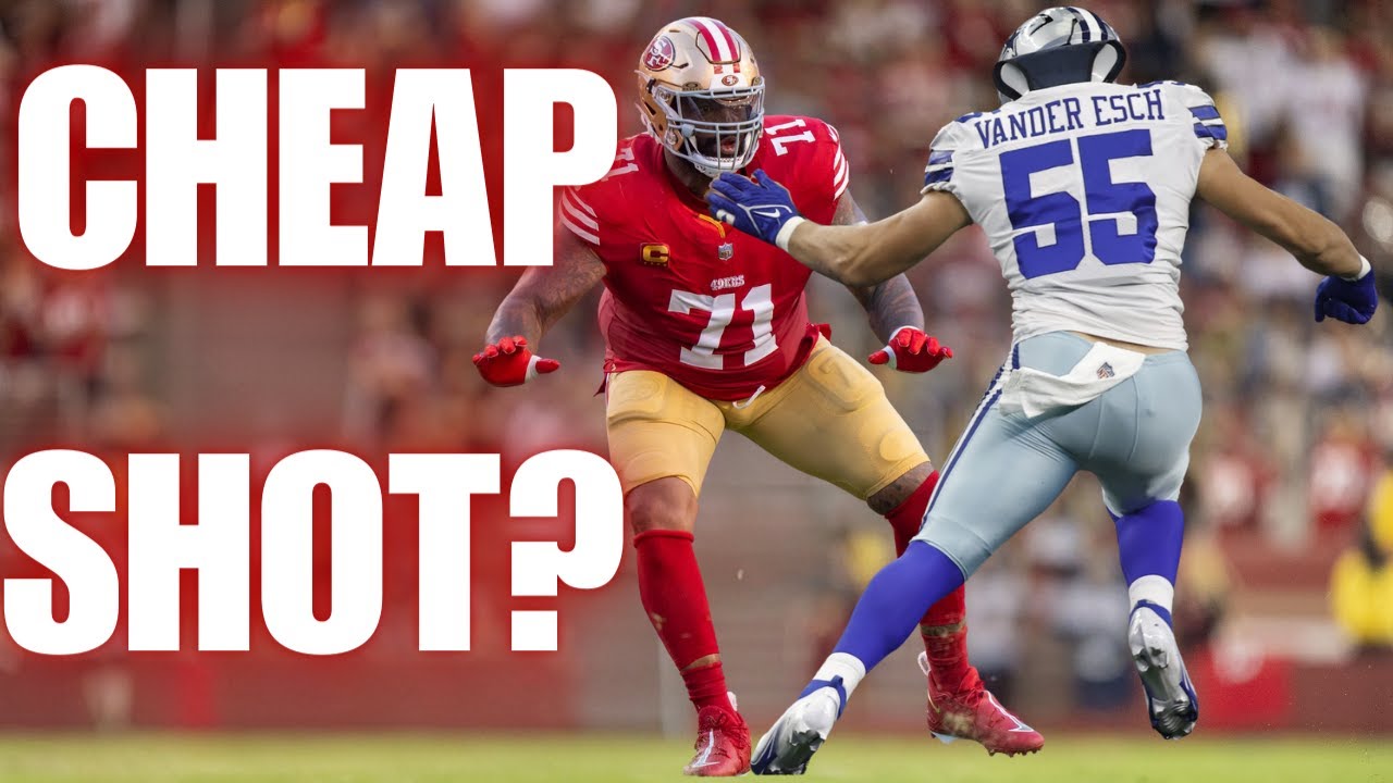 Did Trent Williams end Leighton Vander Esch's career? YouTube