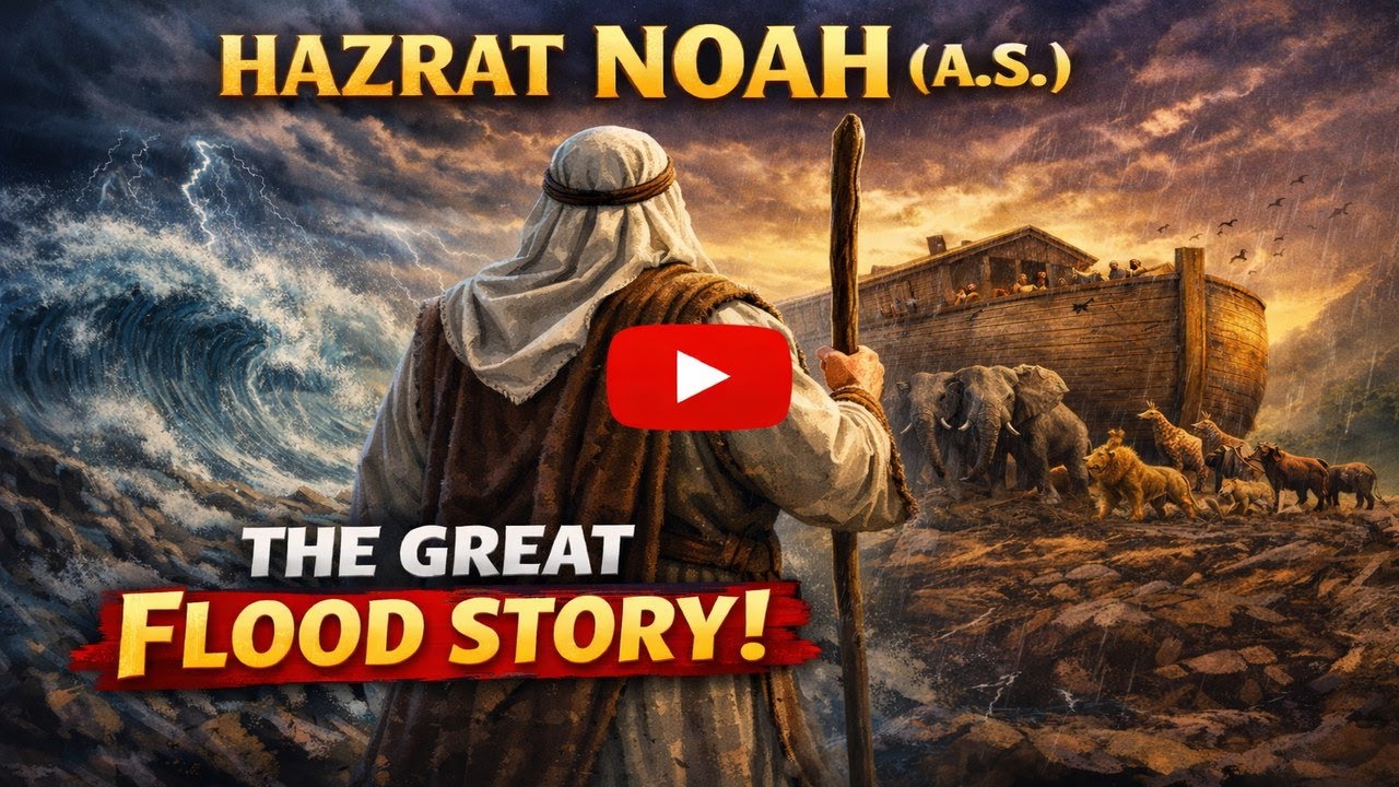 The Story of Prophet Noah (AS) | The Great Flood & The Ark | Unshakable Faith | Islamic Stories