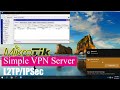 How to create a simple VPN server with Mikrotik ( L2TP/IPSec ) image