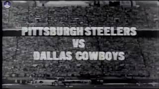 1961 Dallas Cowboys vs Pittsburgh Steelers Week 1
