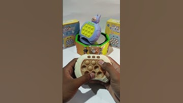 Playing push game bear, pop it elektrik, push game challenge, asmr, #popit #toys