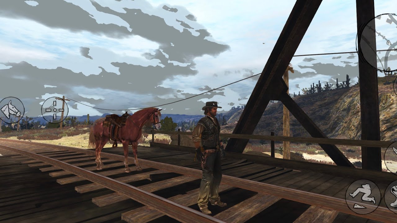 🚂Railway track Horse 🐎 RDR Netflix Mobile gameplay 🔥🏜️
