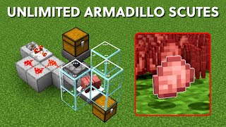 Ultimate Scute Farming Tips with ARMADILLOS in Minecraft 1.21!