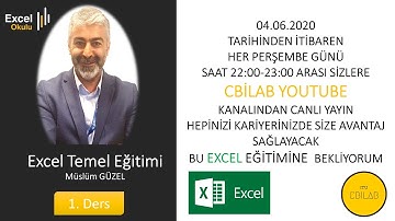 Temel Excel Eğitimi 1