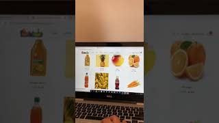 Ecommerce website for fruits and vegetables shop