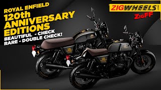 Royal Enfield 120th Year Anniversary Edition | Limited Edition Interceptor/Continental 650 rumblers