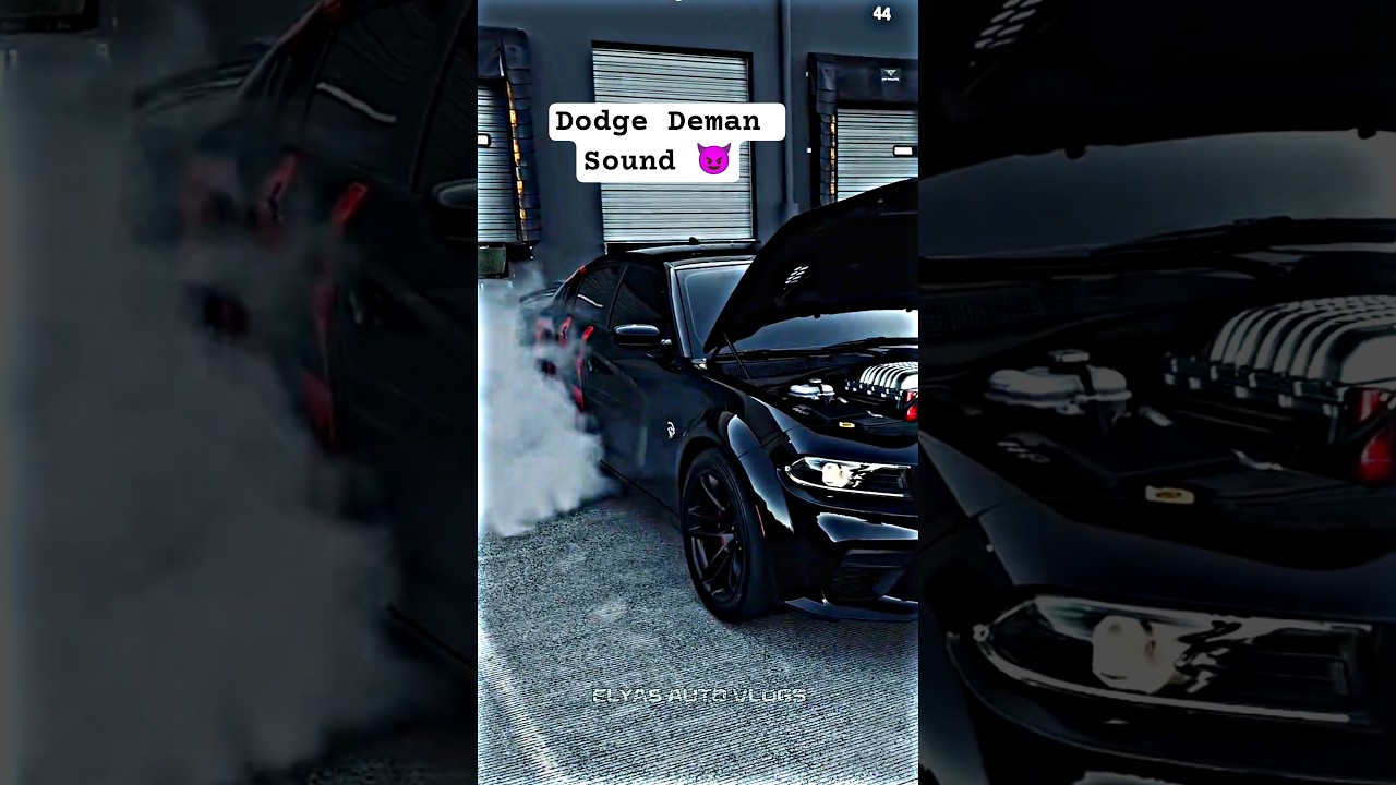 Dodge Deman SRT Sound Crazy Ever 🥶 