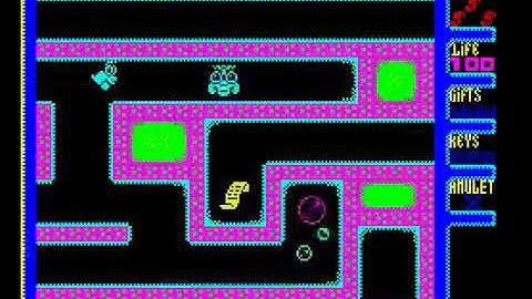 Rubicon Work in Progress Video by John Blythe‎ (ZX Spectrum)