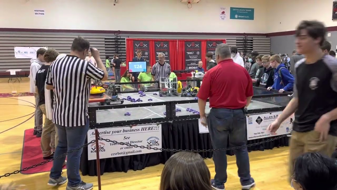 NC VEX Robotics Alliance Round 1 - State Championships