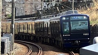 相模鉄道9000系9702F 54レ快速湘南台行き鶴ヶ峰到着