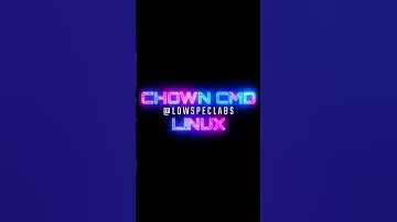 How to change ownership of your file on #linux?