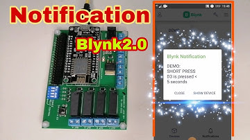 Blynk2.0 - ส่งการแจ้งเตือนผ่าน Push Notification | JAKK DIY