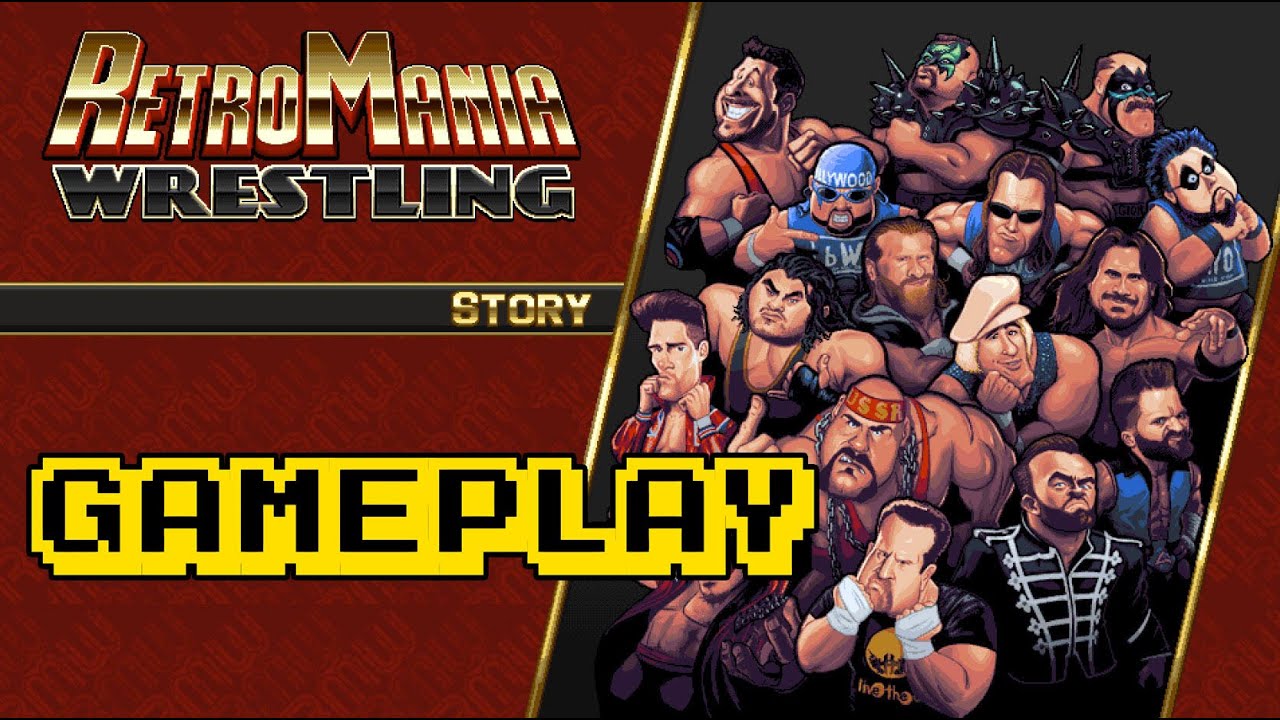 RetroMania Wrestling First 40 Minutes Of Gameplay YouTube